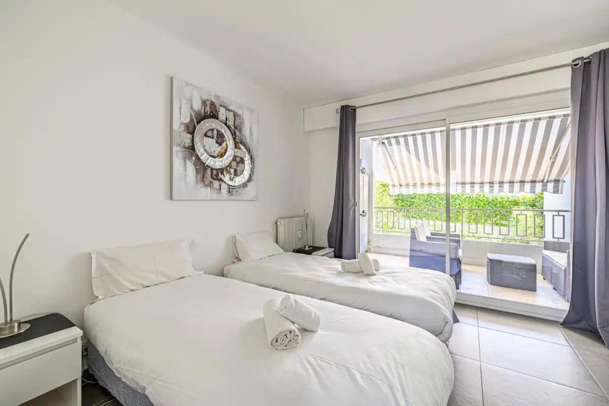 Superbe 3P 2Chambres, 2Terrasses Cannes Centre-Ville, 4 Min A Pied De La Croisette Sas-Meredith Loc Exteriör bild